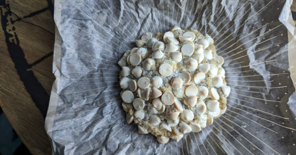 Coffee Cake Cookie from Gideon's Bakehouse